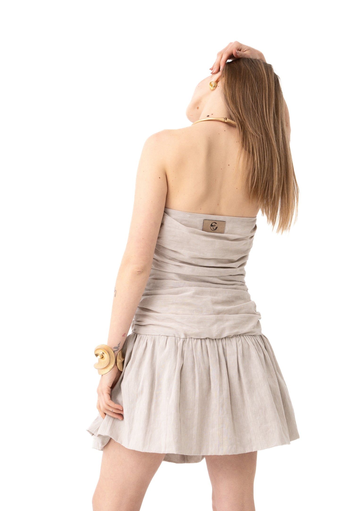 Dune Drape Short Dress